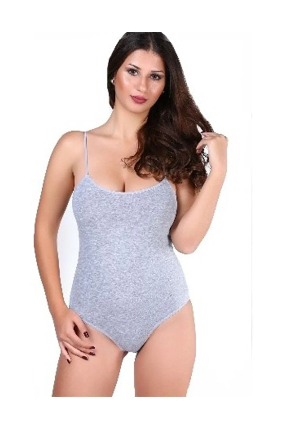 874 Kadın Slip Body 874 Gri