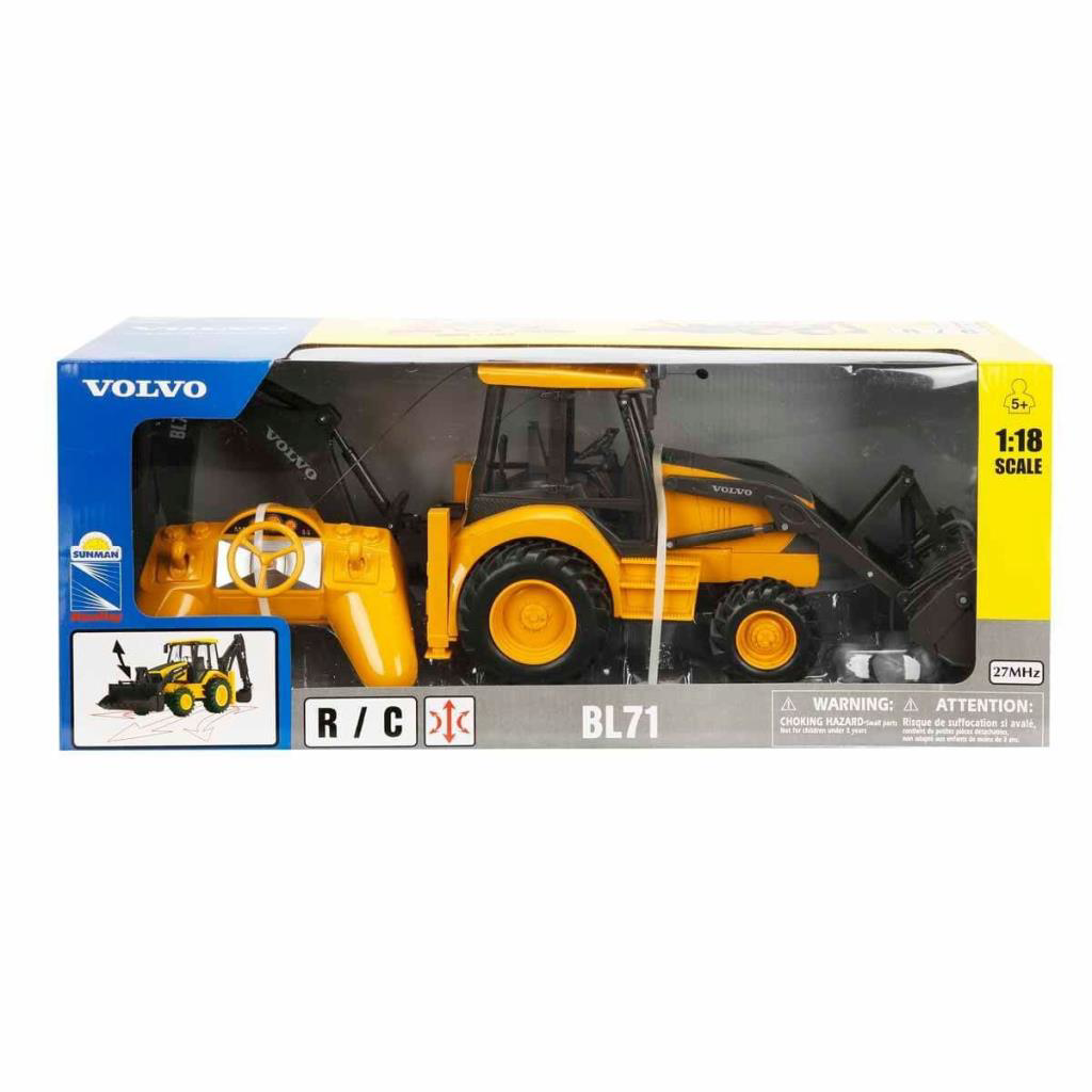 87913 1:18 Uzaktan Kumandalı Volvo Kepçe -