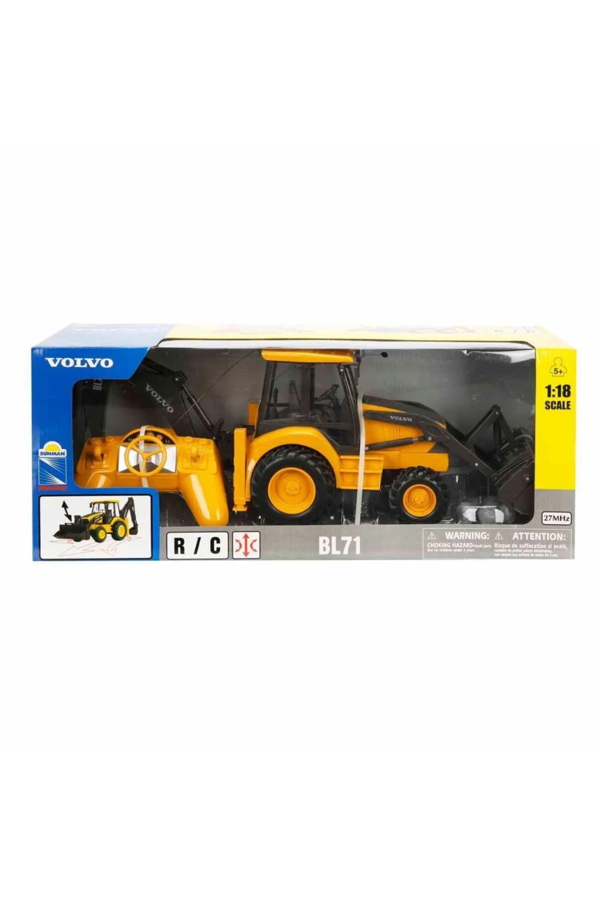87913 1:18 Uzaktan Kumandalı Volvo Kepçe -NessiWorldman