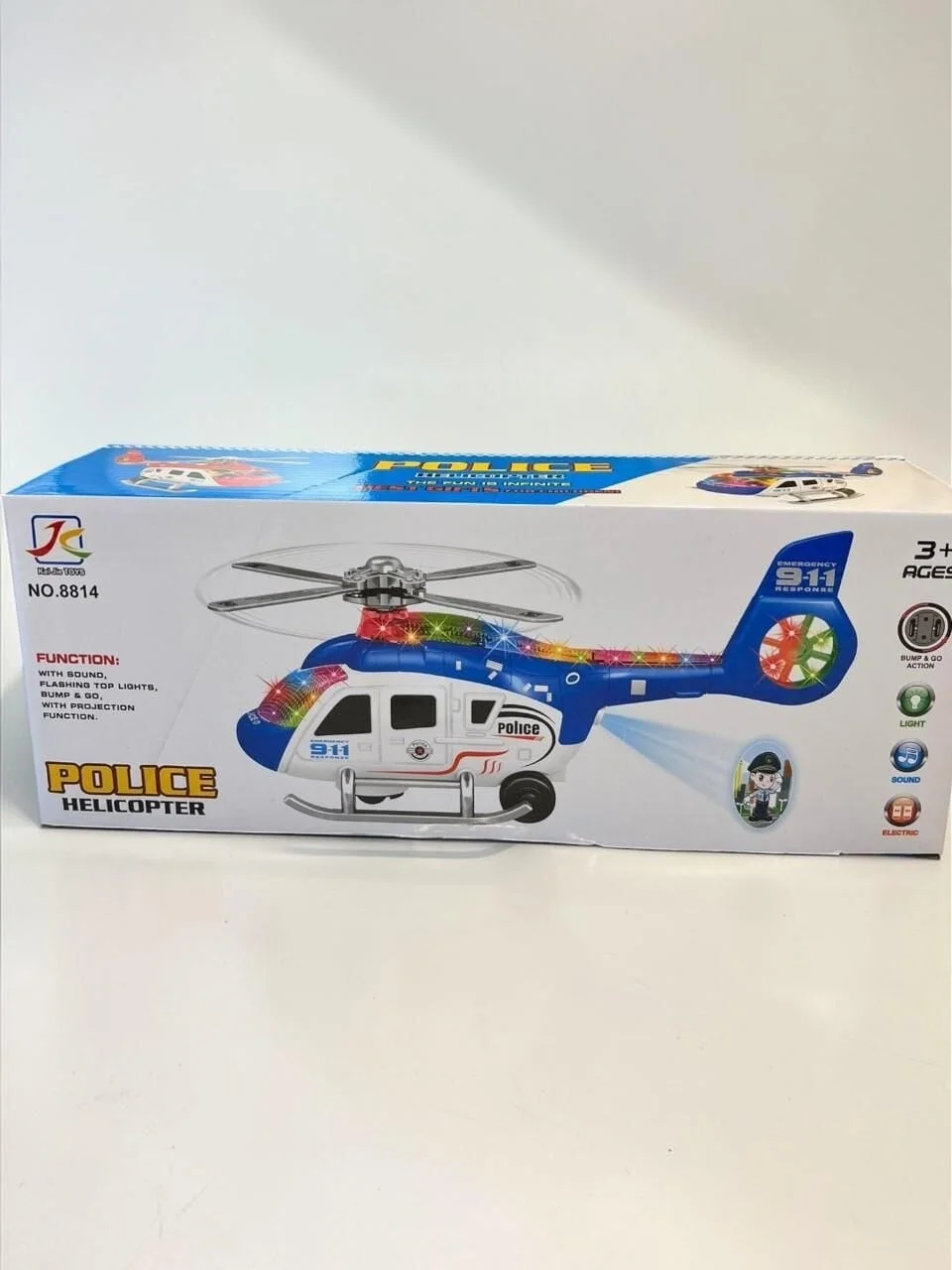 8814 SESLİ IŞIKLI ÇARP DÖN HELİKOPTER-KRS Fiyatı, Yorumları ve Özellikleri
