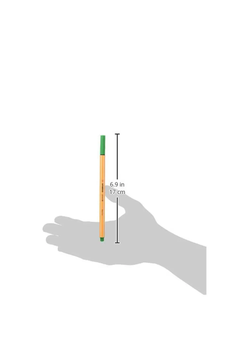 88/36 0,4 mm Keçe Uçlu Kalem Yeşil (1 Adet)