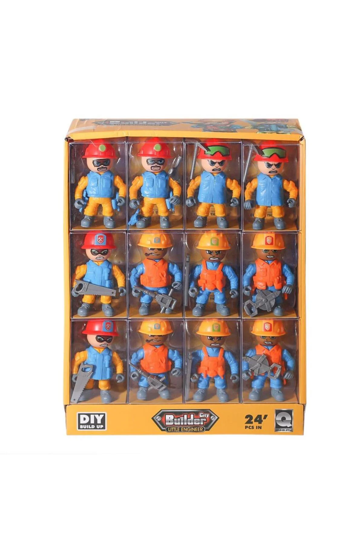8910-D61 Şehrin İnşaat Gücü Adamlar -Birliktoys