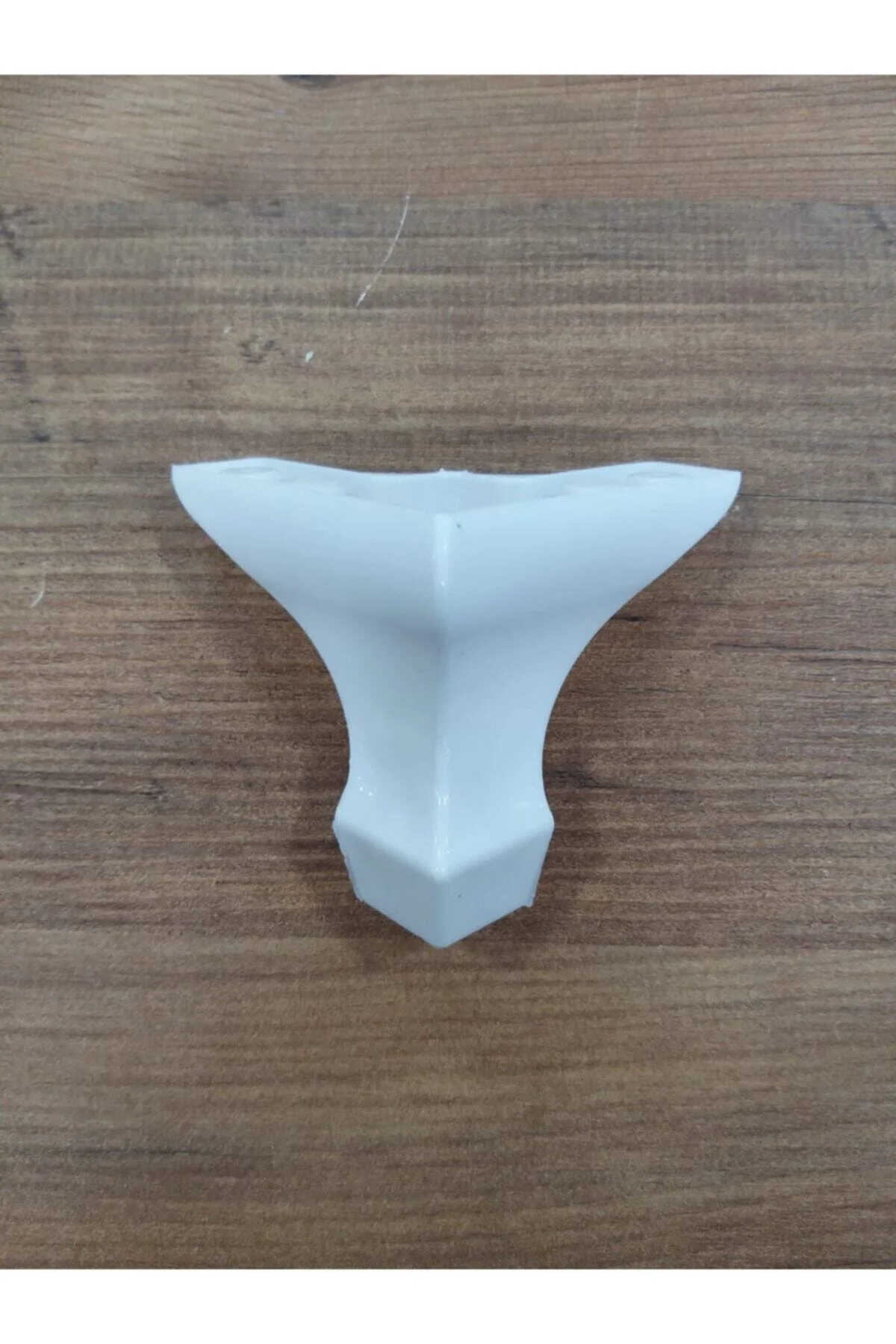 8cm Lükens Plastik Karbeyaz Mobilya Ayagı (8 Adet) - Masa Ayaklar