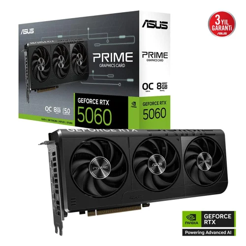 8GB PRIME-RTX5060-O8G GDDR7 128Bit HDMI 3xDP-DLSS3