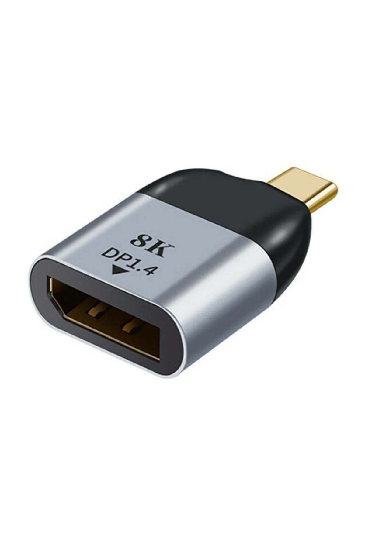 8K DP1.4 Type c Displayport Çevirici Adaptör