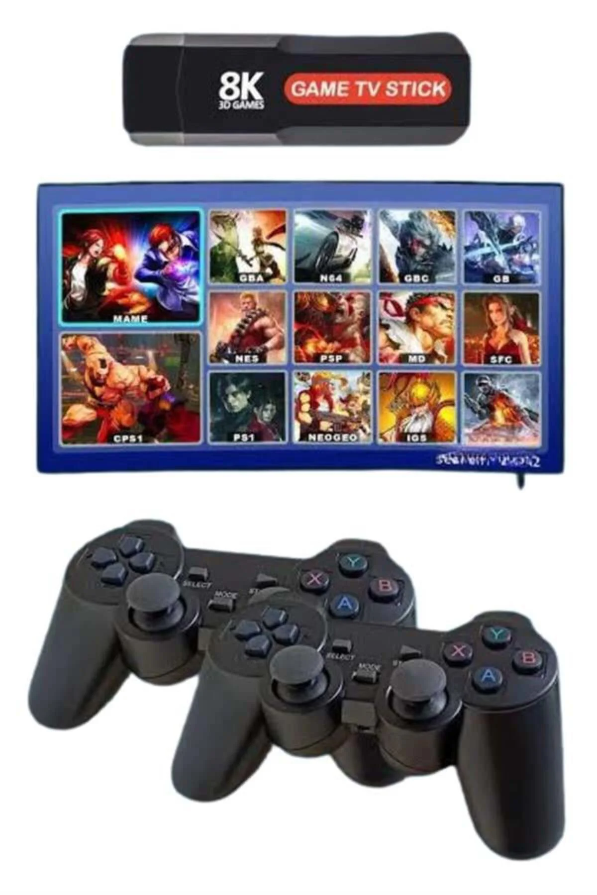 8K Hd Game Box 36500 Oyunlu Game Stick Oyun Konsolu