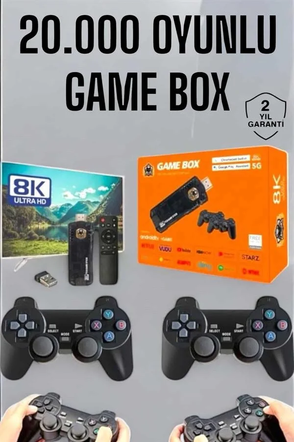 8K Premium 20.000 Oyunlu Gamebox TV Uyumlu Fiyatı, Yorumları ve Özellikleri