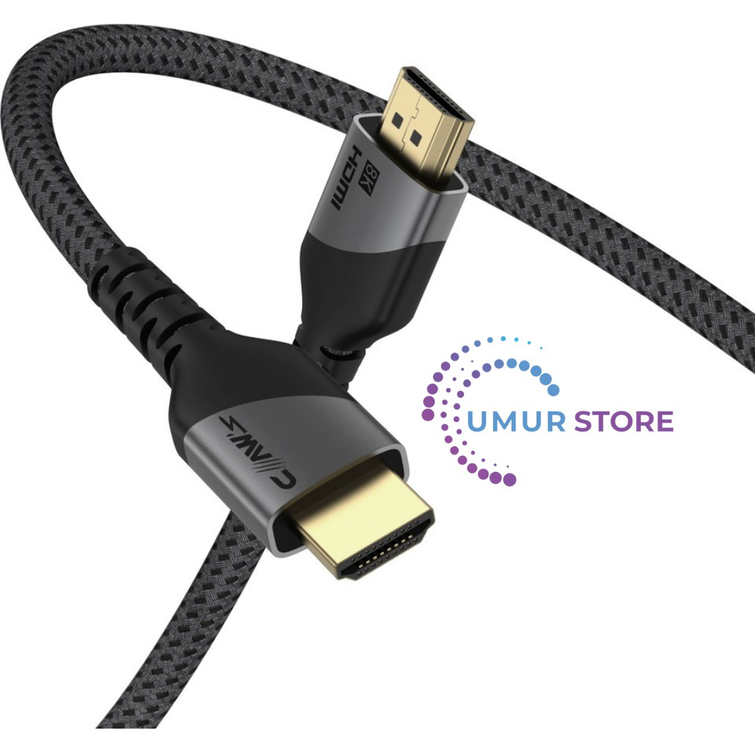 8K UHD HDMI 2.1 48 Gbps / 24K Gold / Alüminyum Gövdeli 8K 60Hz-4K 8K UHD HDMI 2.1 48 Gbps / 24K Gold / Alüminyum Gövdeli 8K 60Hz-4K