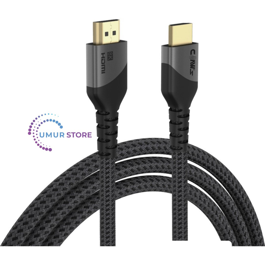 8K UHD HDMI 2.1 48 Gbps / 24K Gold / Alüminyum Gövdeli 8K 60Hz-4K 8K UHD HDMI 2.1 48 Gbps / 24K Gold / Alüminyum Gövdeli 8K 60Hz-4K