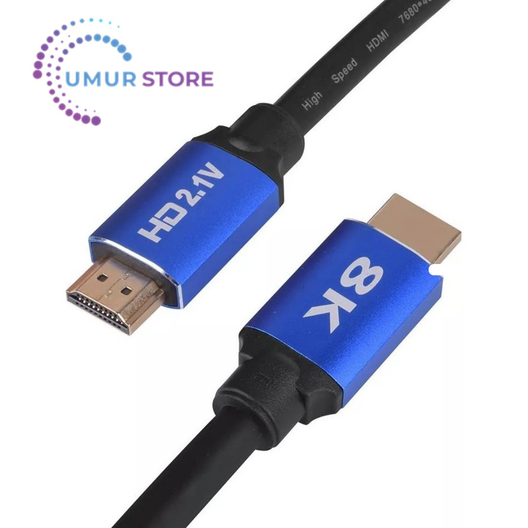 8k Ultra Hd 2.1V 48GBPS Altın Kaplama UHD HDMI Kablo 8k Ultra Hd 2.1V 48GBPS Altın Kaplama UHD HDMI Kablo
