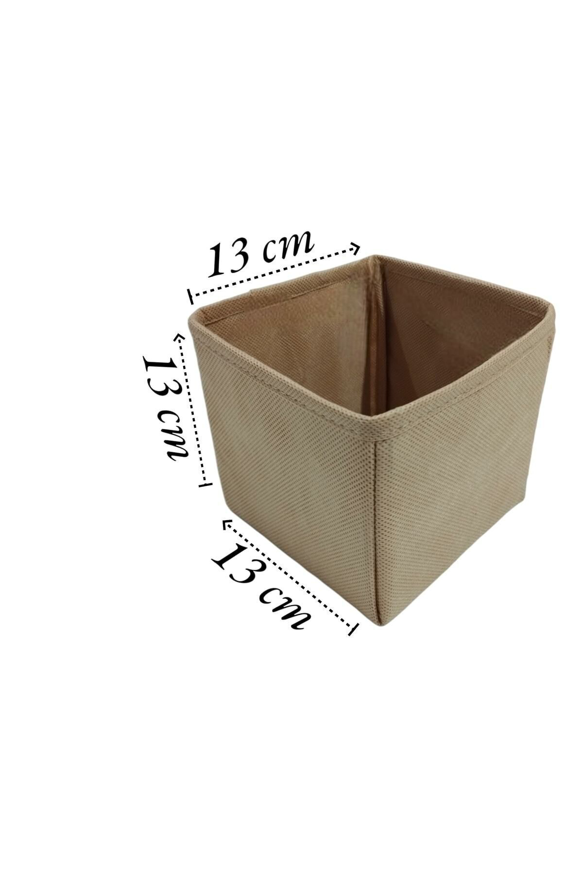 8'li Bej Çekmece Içi Düzenleyici Organizer Set - Çok Amaçlı Dolap