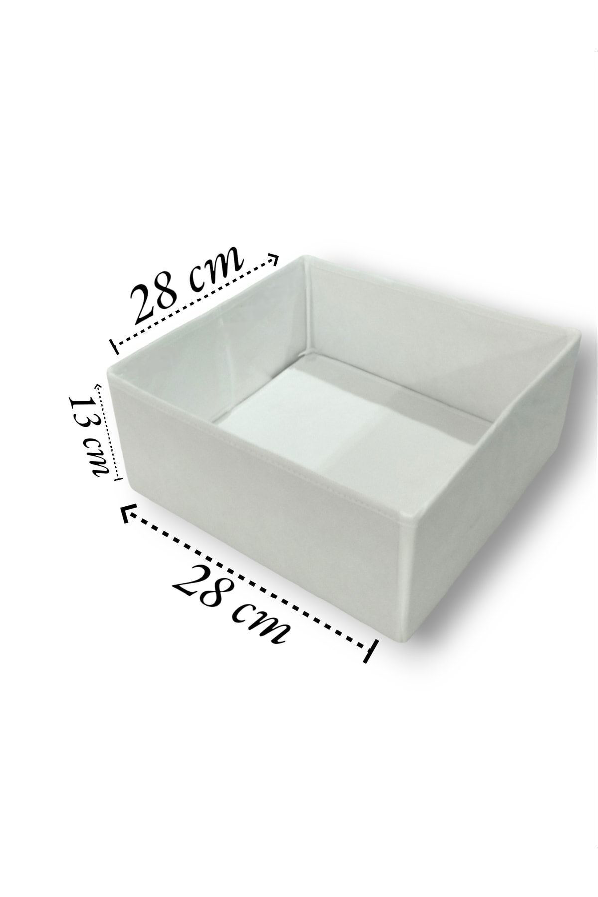 8'li Beyaz Çekmece Içi Düzenleyici Organizer Set - Çok Amaçlı Dol