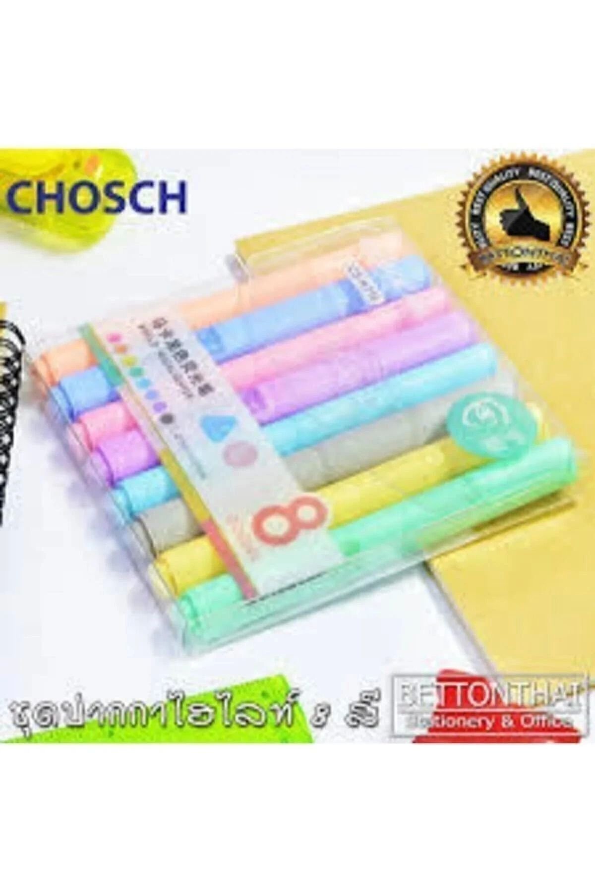 8li Fosforlu Pastel Renkler F.k