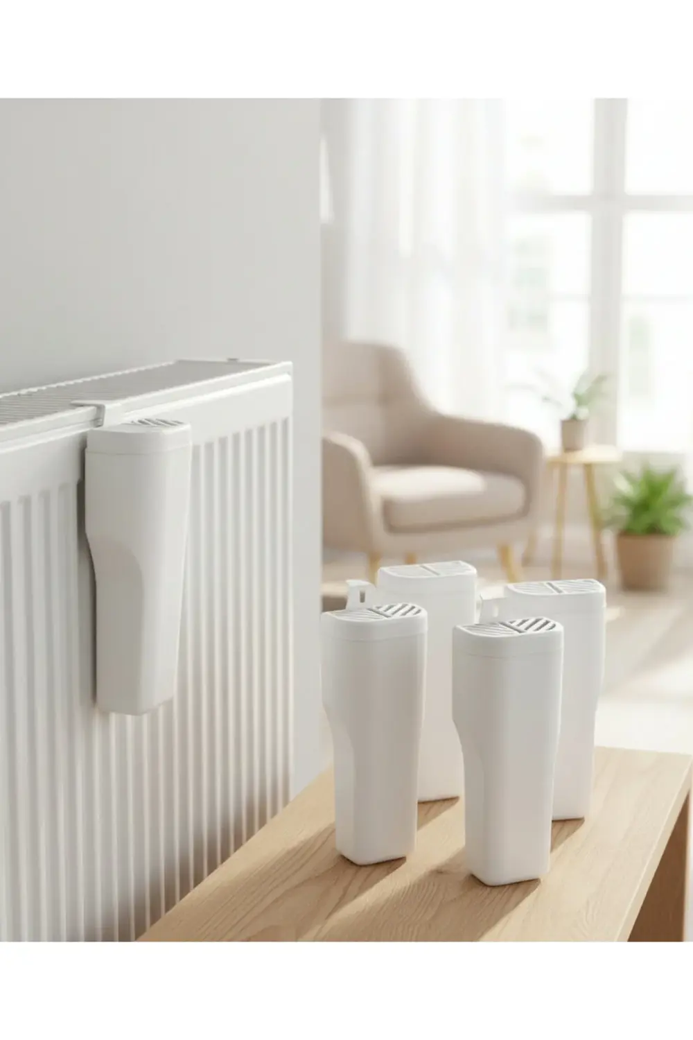 8'li Kış Seti 4 Adet Isı Yalıtım Levhası 4 Adet Kalorifer Suluğu