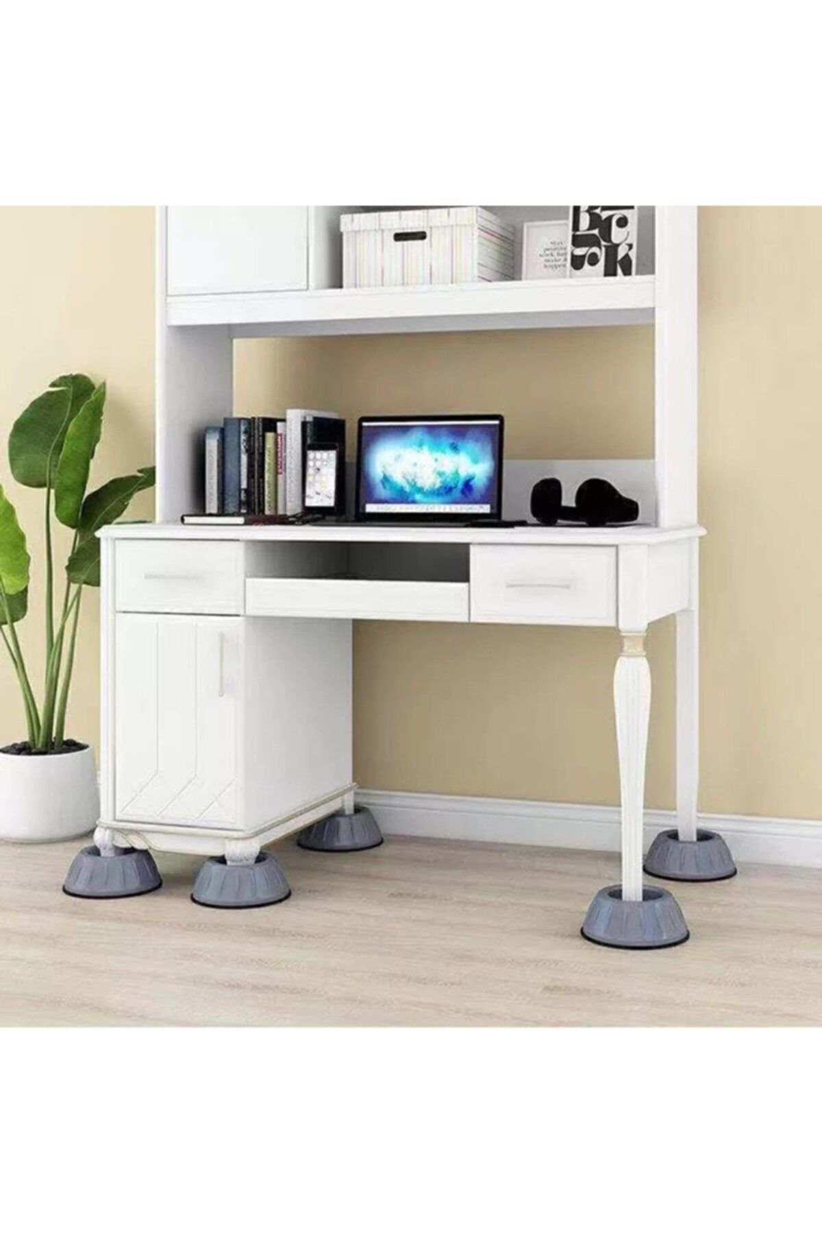 8li Set Çamaşır Makinesi Yükseltici Titreşim Engelleyici Stoper A
