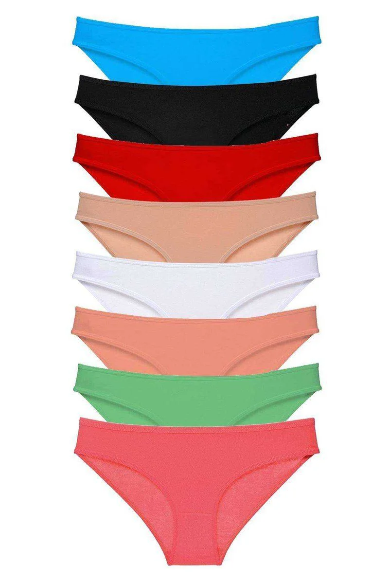 8'li Süper Eko Set Likralı Kadın Slip Külot Seti - %95 Pamuklu Rahat İçlik Fiyatı, Yorumları ve Özellikleri