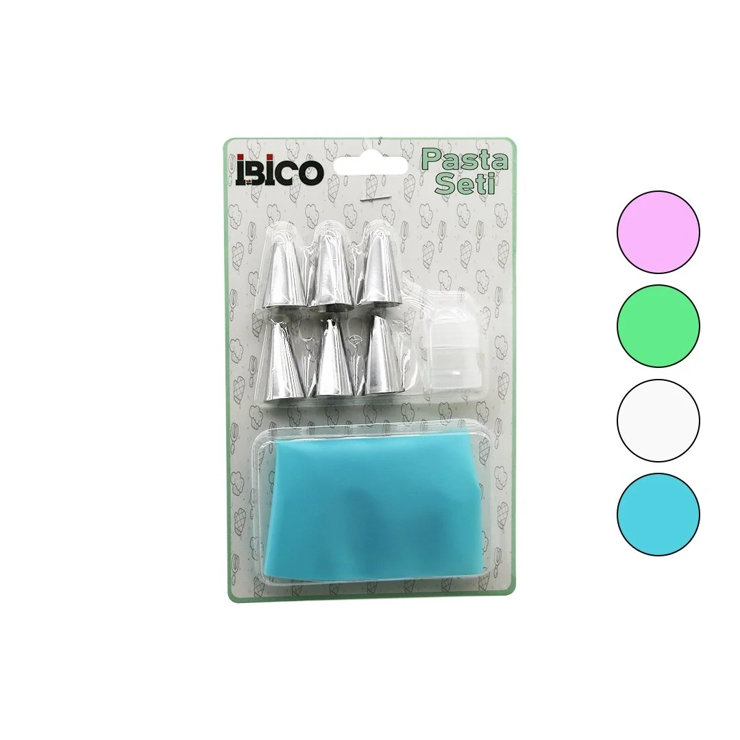 8pcs  Pasta Süsleme Seti  1ad-krema Torbası - 6ad-metal + 1ad-plastik Uç Bx40 Fiyatı, Yorumları ve Özellikleri
