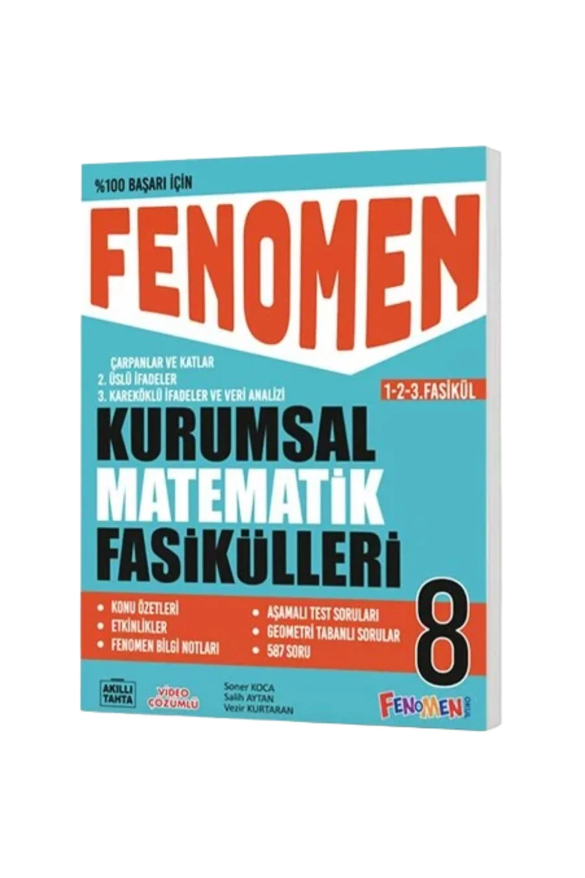 8.Sınıf Fenomen Kurumasal Matematik 1-2-3. Fasikülleri