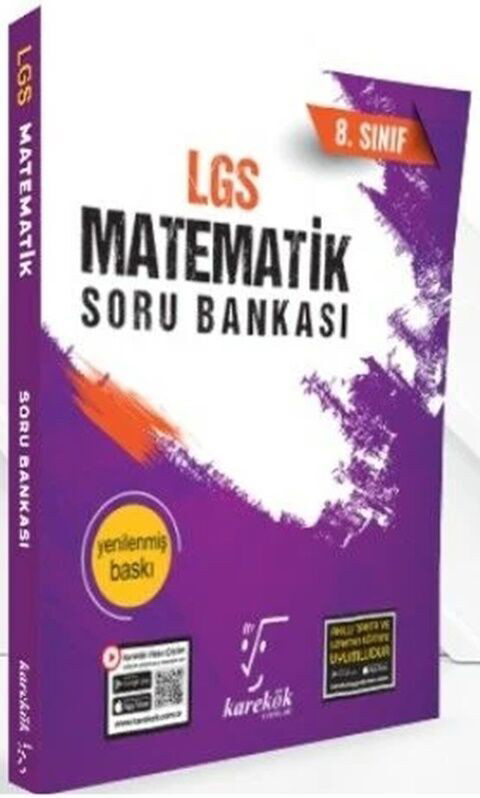 8.Sınıf LGS Matematik Soru Bankası Karekök Yayınları