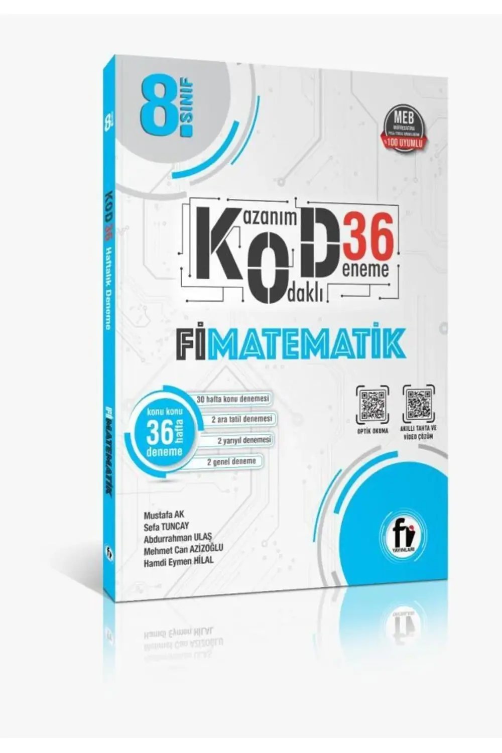 8.SINIF MATEMATİK KOD 36 DENEME / Fİ YAYINLARI