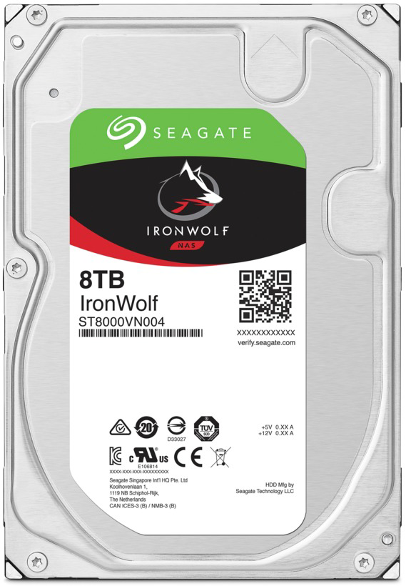 Seagate 8Tb  İronwolf 7200 256M Rv Nas St8000vn004