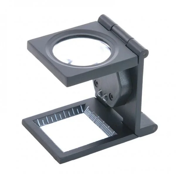 8x Büyütme Katlamalı Büyüteç – 25x25mm Çelik Kaplı Optik Cam Lupe Fiyatı, Yorumları ve Özellikleri