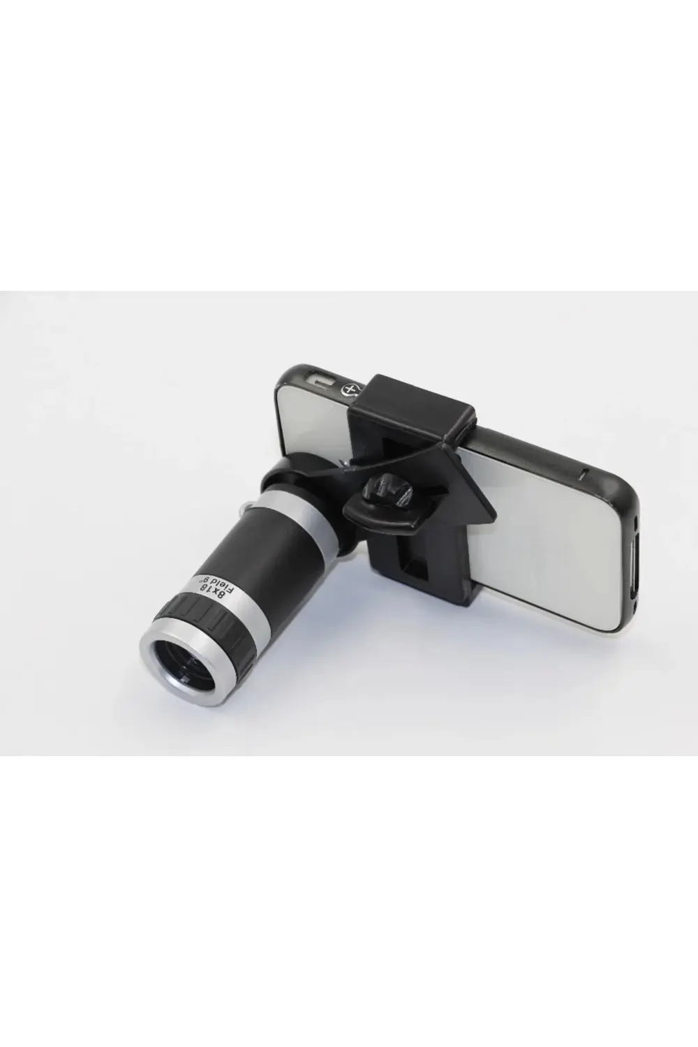8x18 Zoom Teleskop Telefon Kamera Lensi Mini El Dürbünü
