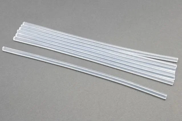 8x300mm Şeffaf İnce Çubuk Silikon 1kg - Su Geçirmez Tamirat ve Sızdırmazlık İçin Profesyonel Silikon