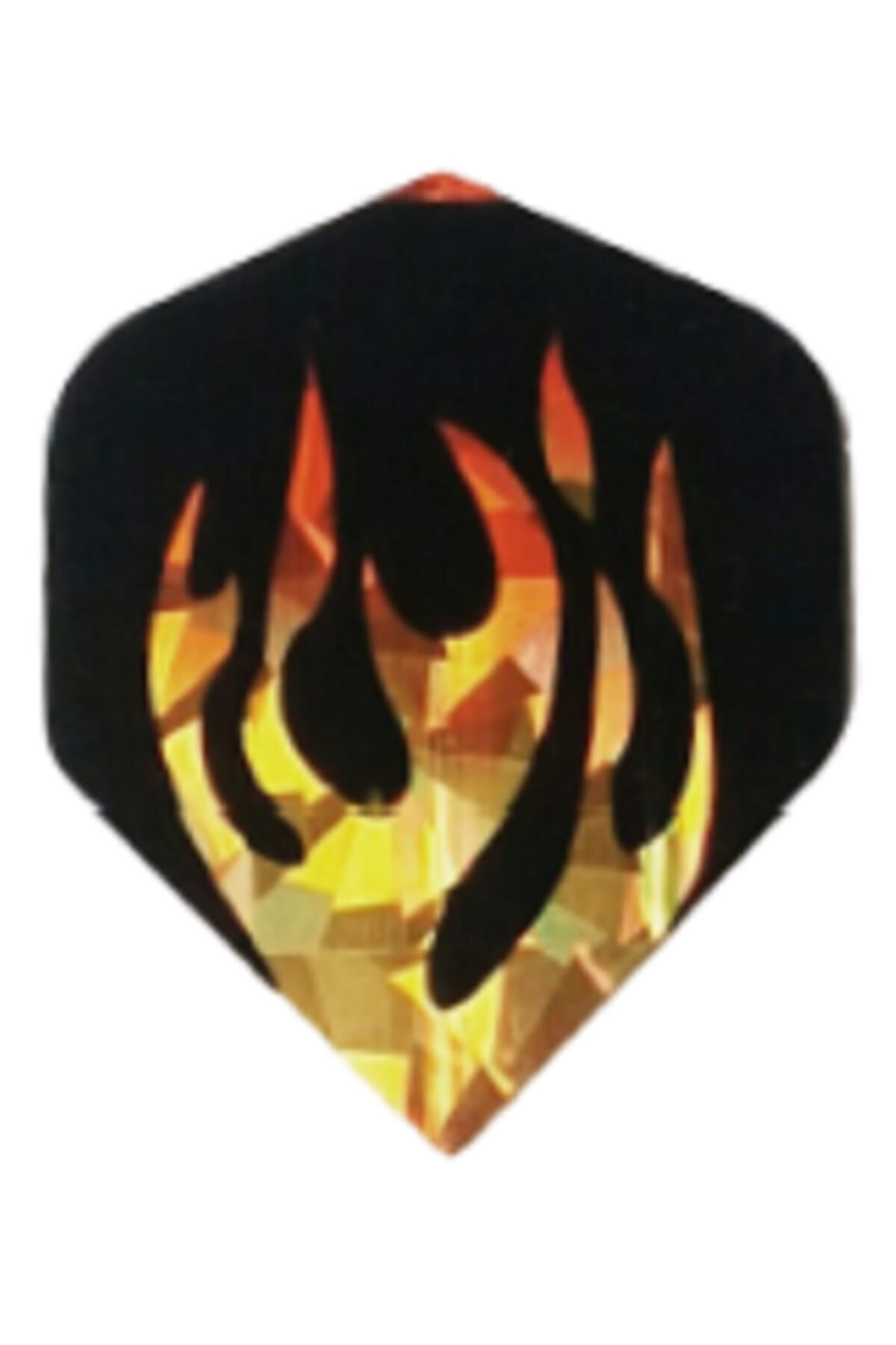 9 Adet (3 TAKIM) Dart Flight Standart Parlak Sarı-siyah Pet Dpss.