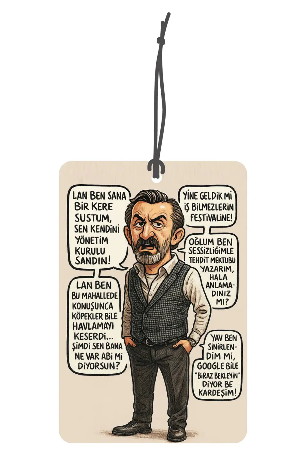 9 Adet Eşref Rüya,çukur Ve Ezel Dizi Replikleri Görselli Dekorati