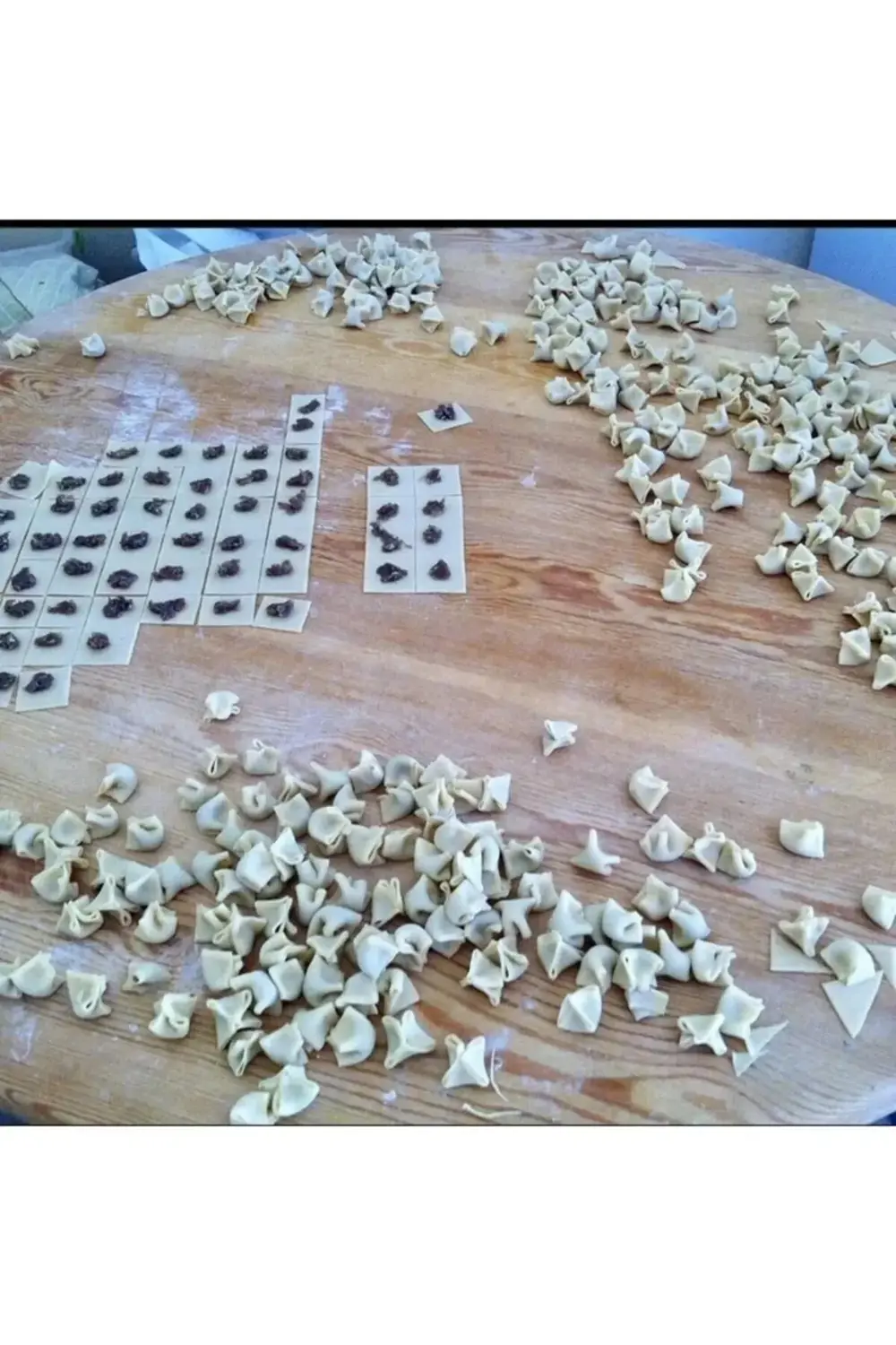 9 Bıçaklı ve 7 Bıçaklı Kare Mantımatik Mantı Kesici Merdane Mantı