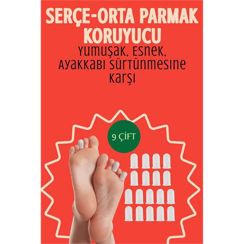 9 Çift Silikon Parmak Koruyucu – Serçe ve Orta Parmak Uyumlu | Yu 9 Çift Silikon Parmak Koruyucu – Serçe ve Orta Parmak Uyumlu | Yu