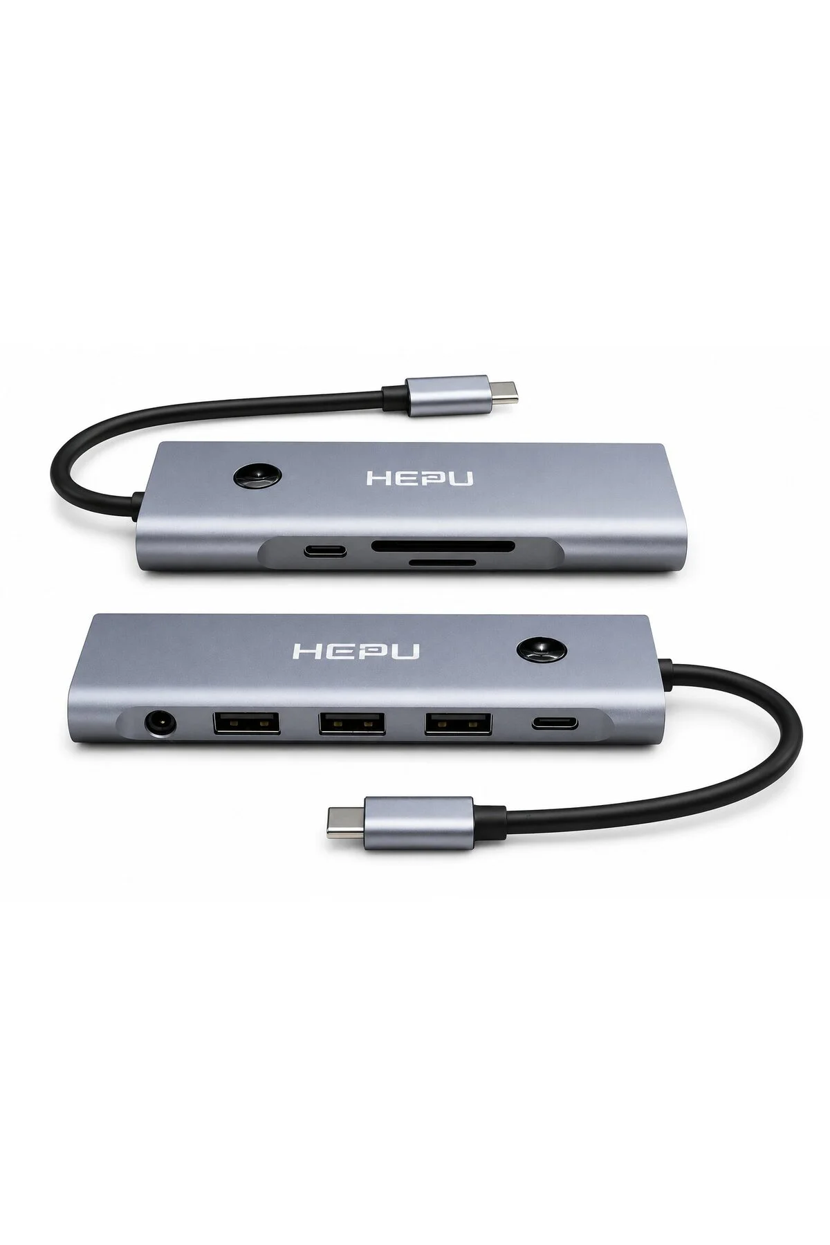 9 in 1 Alüminyum Type-C Hub Çoklayıcı - 4K 60Hz HDMI 100W PD Şarj 9 in 1 Alüminyum Type-C Hub Çoklayıcı - 4K 60Hz HDMI 100W PD Şarj