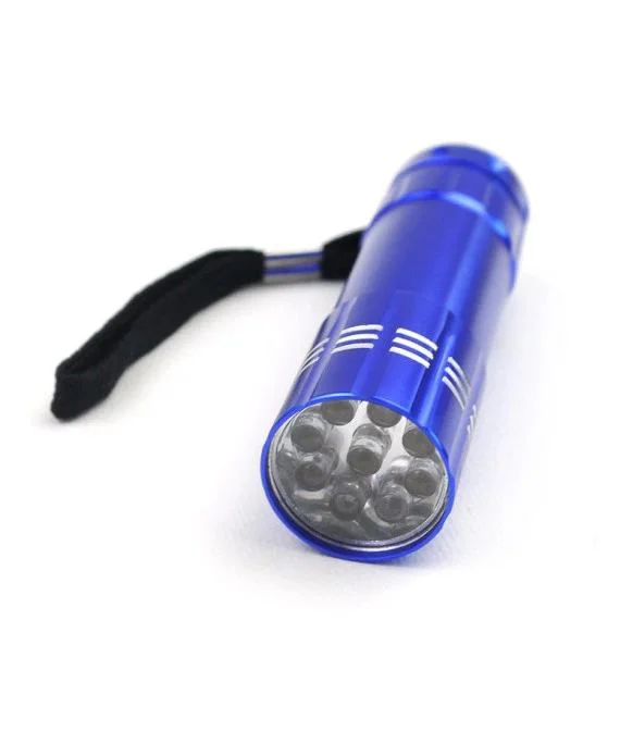 9 LED'li Pilli El Feneri - Metal Alüminyum Gövde, 3 AAA Pil ile Güçlü Aydınlatma Fiyatı, Yorumları ve Özellikleri