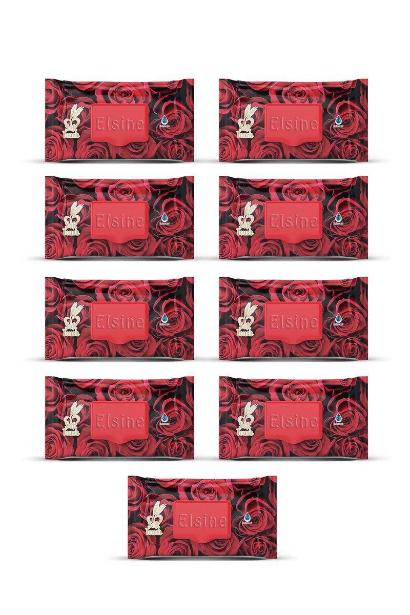 9 Paket Red Rose Islak Havlu Mendil 90 Adet Kapaklı Gül Kokulu - Nemlendirici ve Yumuşak Islak Mendil Fiyatı, Yorumları ve Özellikleri