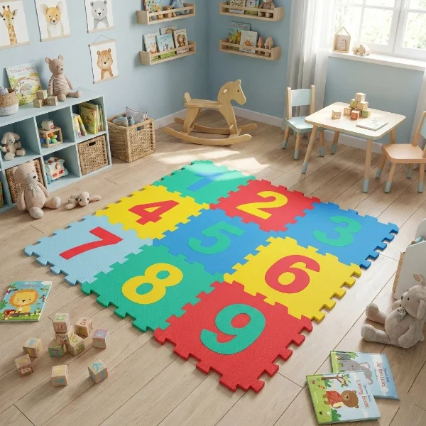 9 Parça Sayılar Puzzle Yer Matı Fiyatı, Yorumları ve Özellikleri