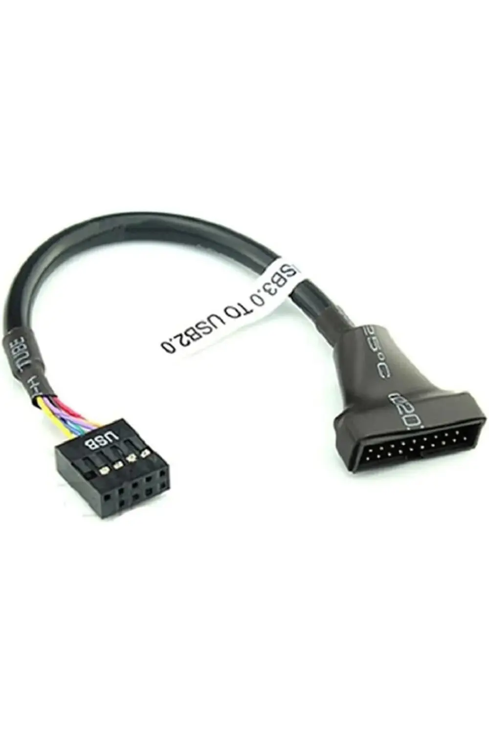 9 Pin USB 2.0 Dişi 19 Pin USB 3.0 Erkek Çevirici Dönüştürücü Adap