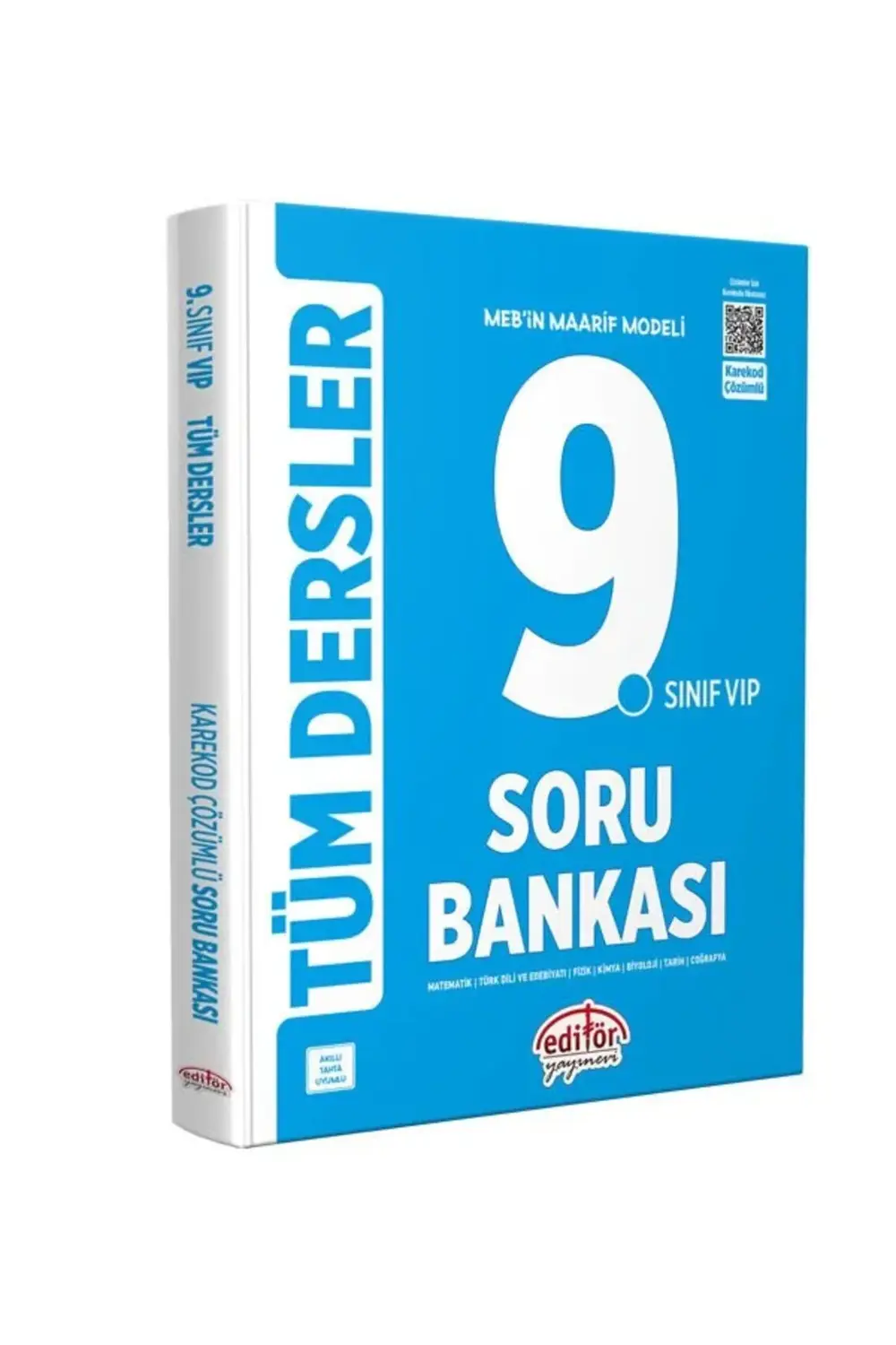 9. Sınıf VIP Tüm Dersler Soru Bankası Editör Yayınları
