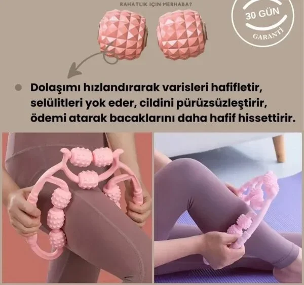 9 Tekerlekli Yoga Fitness Silindiri (Roller) Fiyatı, Yorumları ve Özellikleri