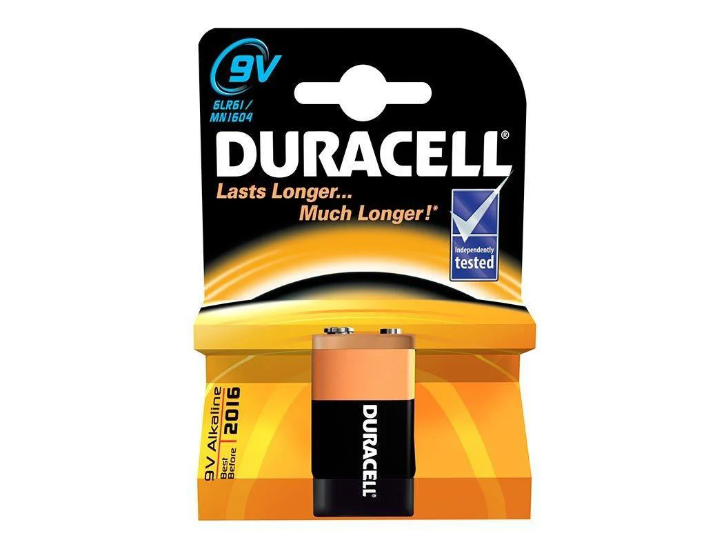 9 Volt lin Pil