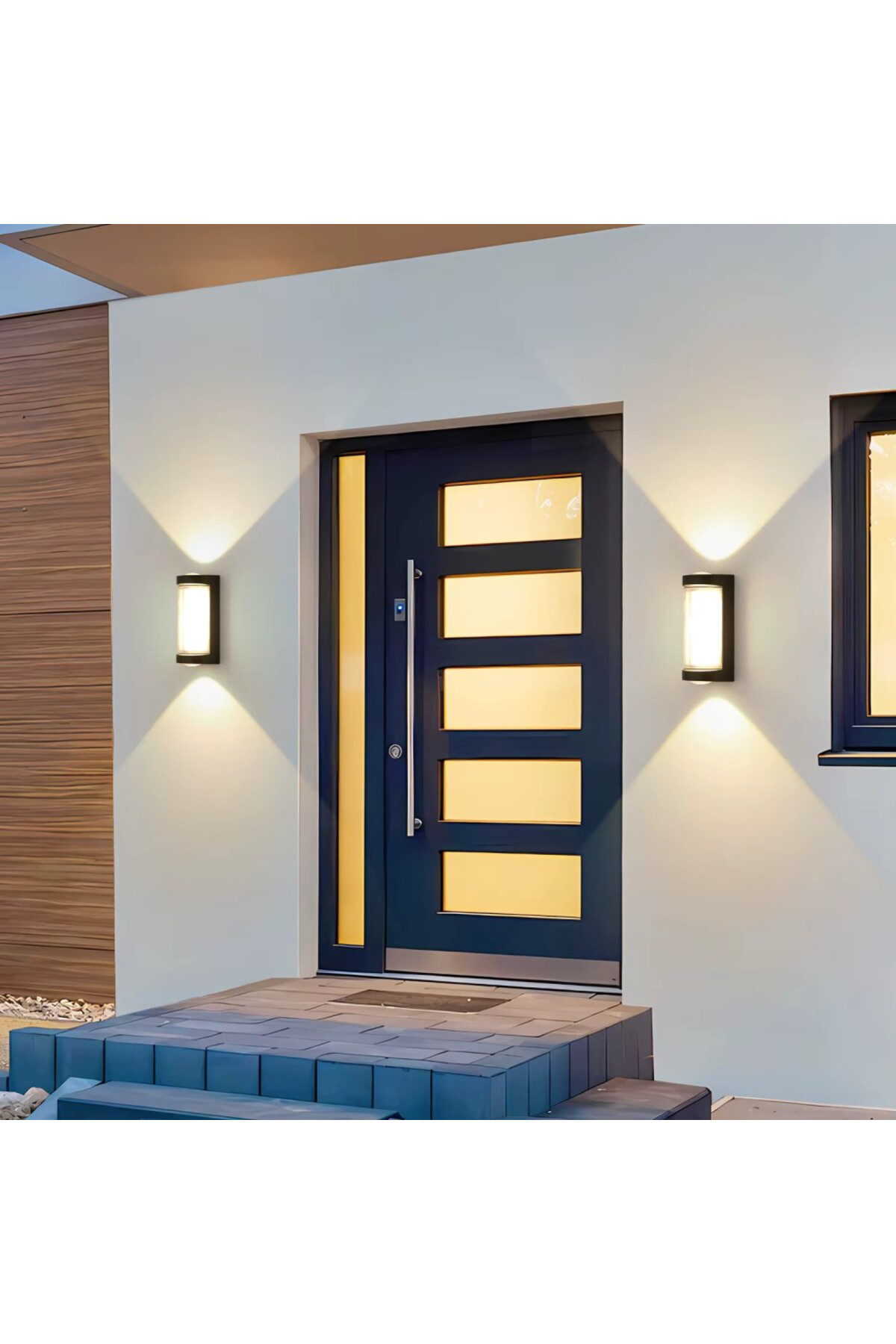 9 W Lara İki Yönlü Dekoratif Oval Duvar Aplik - Gün Işığı (3000K)