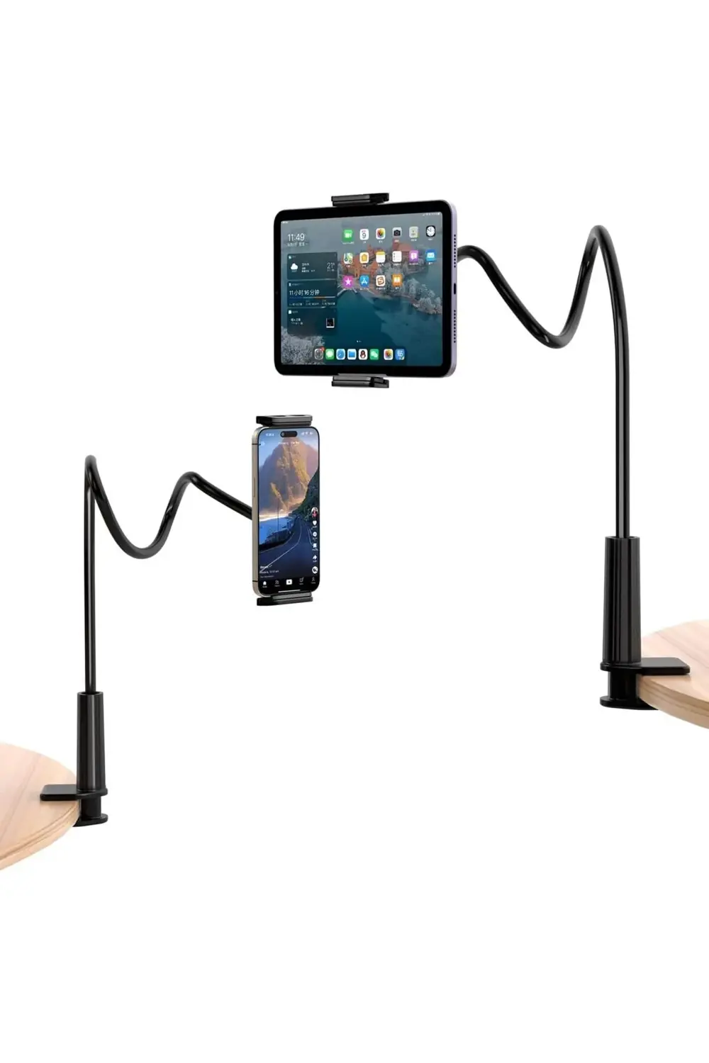 90 CM Akrobat Esnek Tablet ve Telefon Tutucu Siyah 1184728