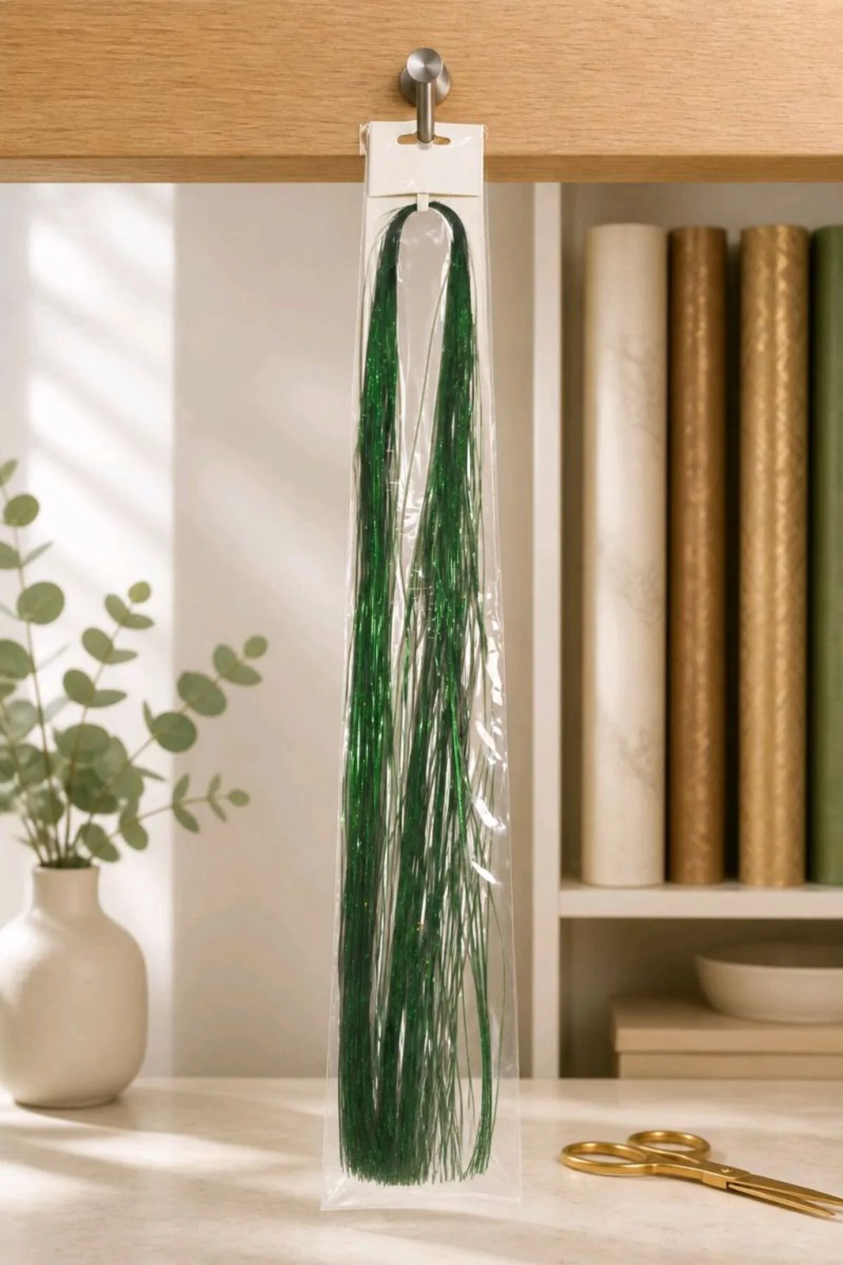 90 cm Gökkuşağı Renklli İnce Saç Aksesuarı