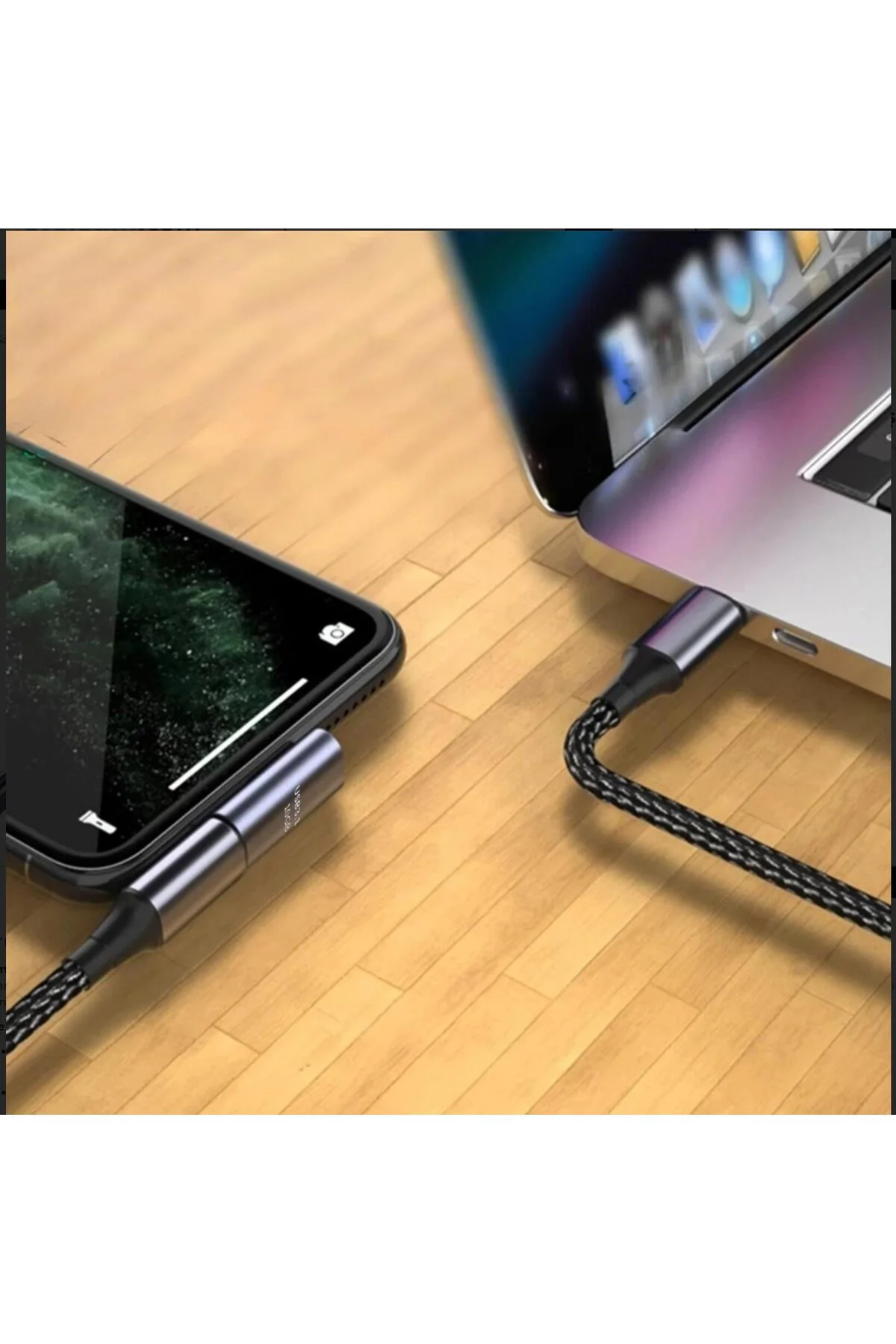 90° L Tipi Type-C Uzatıcı | USB 3.1 Hızlı Şarj & Veri Adaptörü