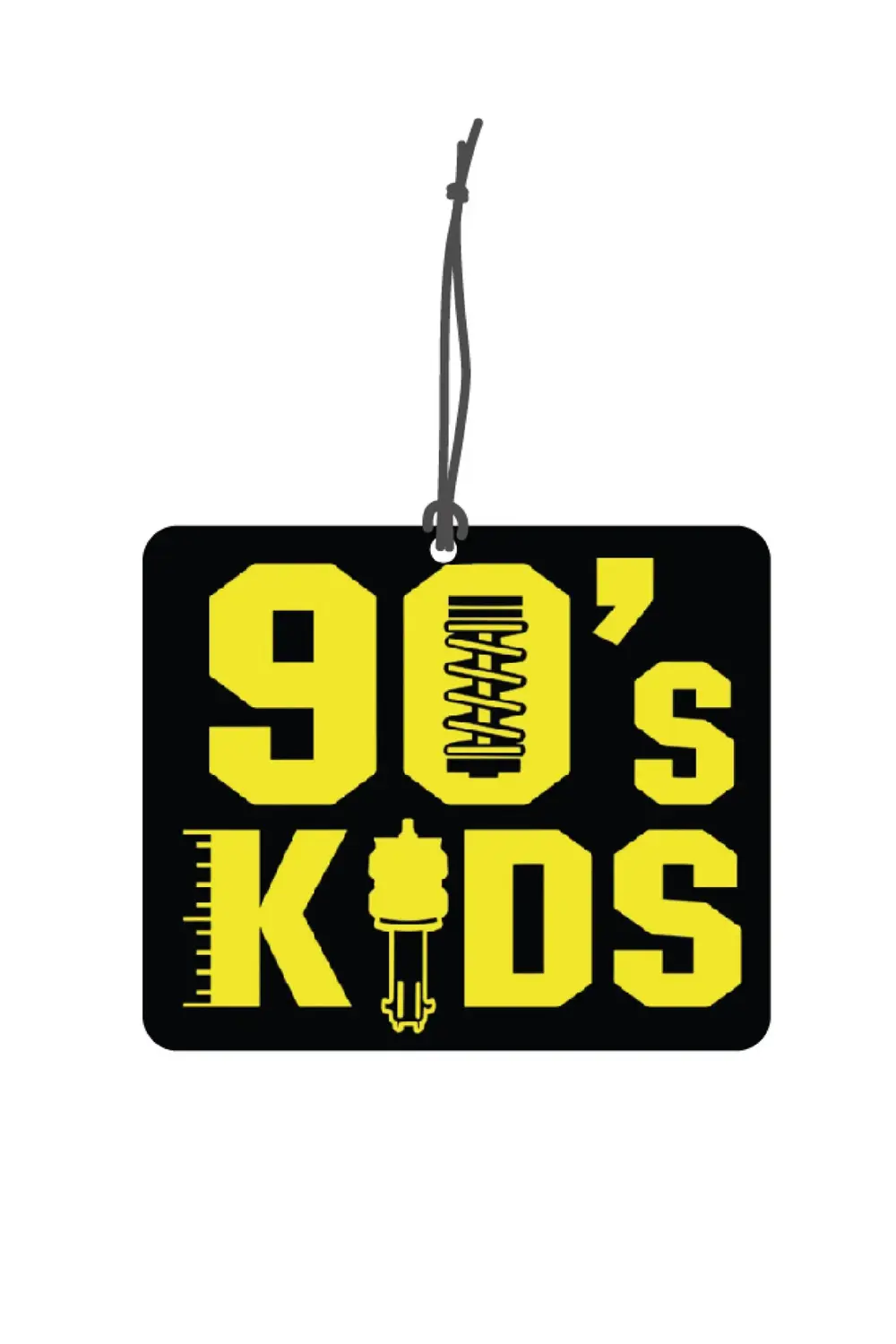 90 S Kids Görselli Dekoratif Oto Kokusu ve Aksesuar Seti