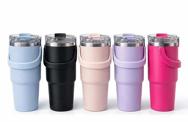 900 Ml Taşıma Kulplu Paslanmaz Çelik Termos Mug - Vakumlu Isı Yalıtımlı Bardak Alk4631 Fiyatı, Yorumları ve Özellikleri