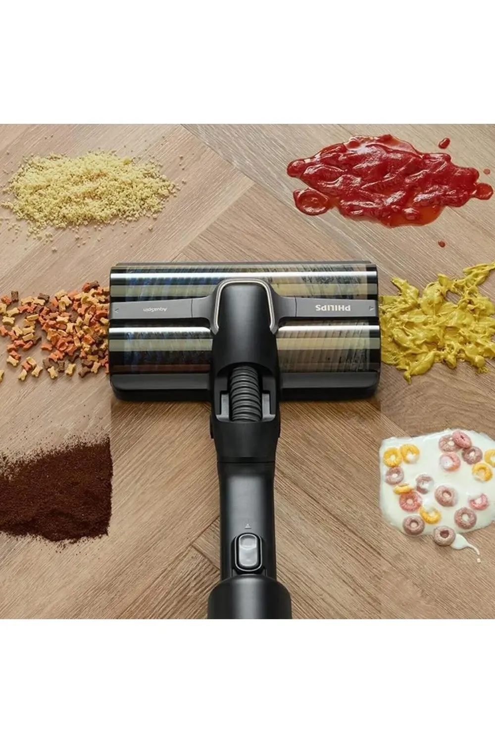 9000 Serisi AquaTrio Kablosuz Dikey Süpürge, AquaSpin Başlık, Pow