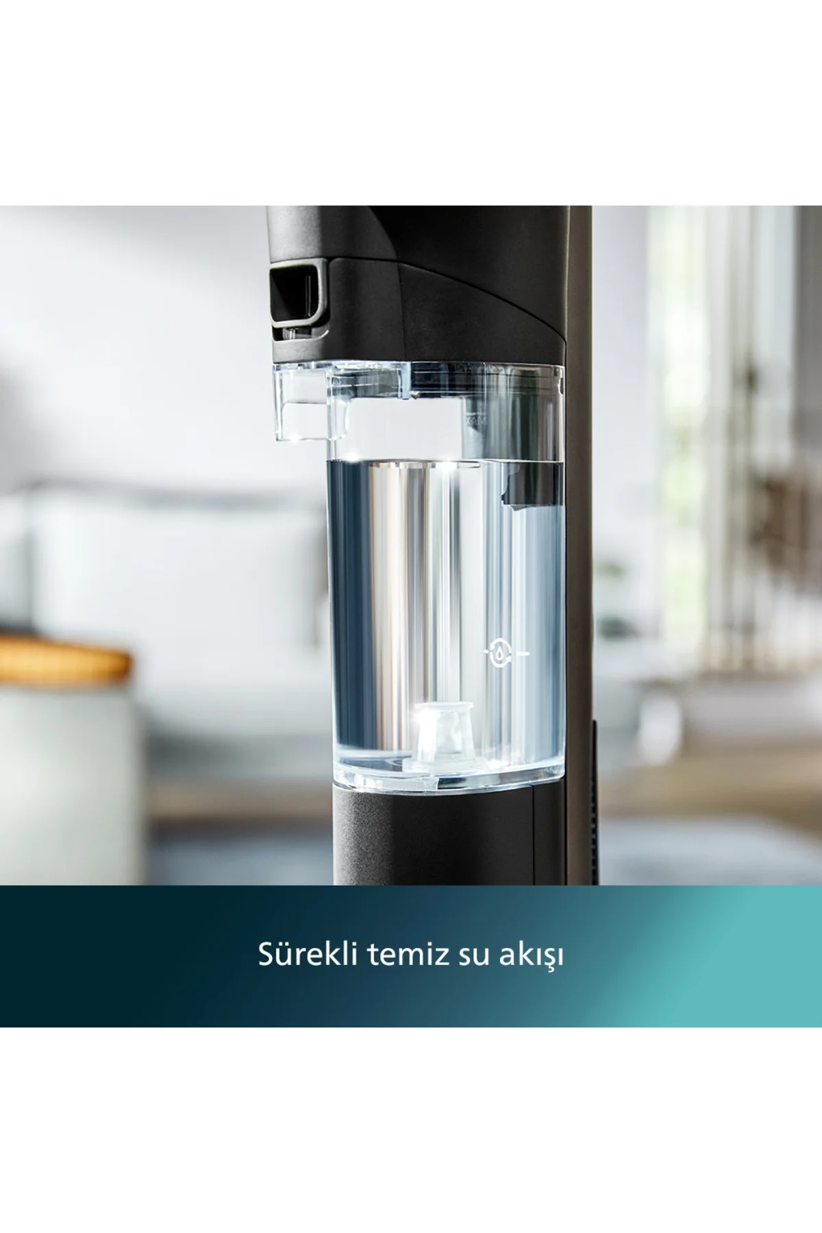 9000 Serisi AquaTrio Kablosuz Dikey Süpürge, AquaSpin Başlık, Pow
