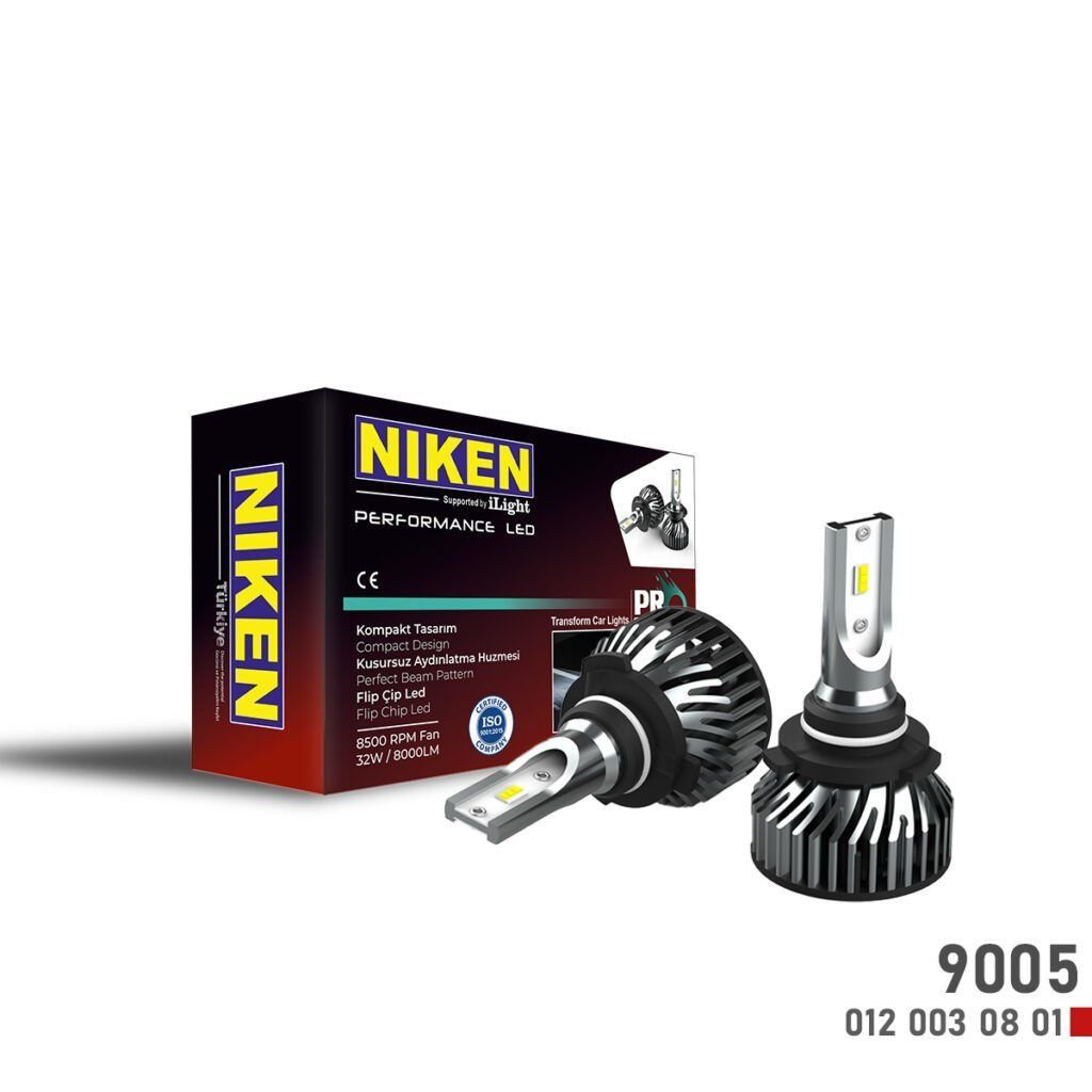 Drs Tuning 9005 Hb3 Uyumlu Led Xenon Far Ampulü Yeni Nesil Pro Niken Parça