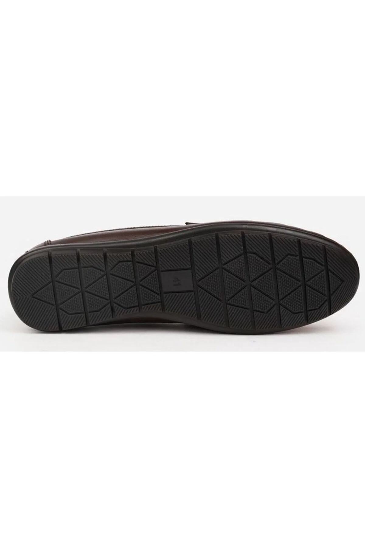 90146 Kahverengi Erkek Loafer Günlük Deri Ayakkabı
